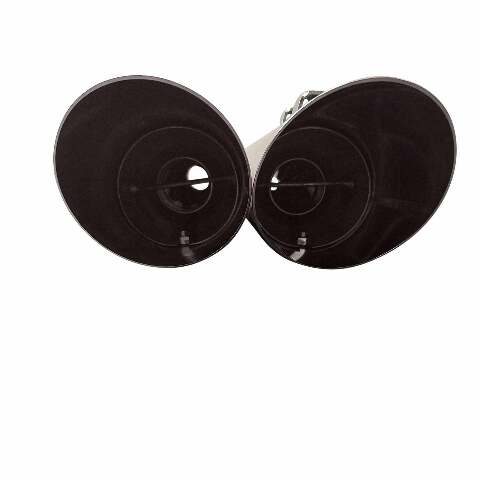 95-16 Harley Davidson Reverse Angle Slip On Muffler Chrome Exhaust 2.5 Baffle