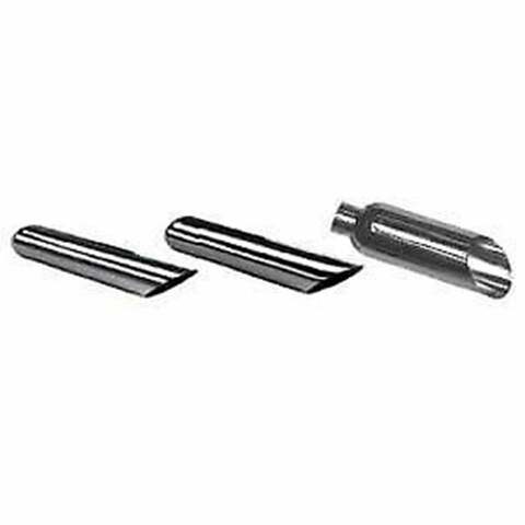Jones Exhaust performance muffler 4 inch chrome universal jac412