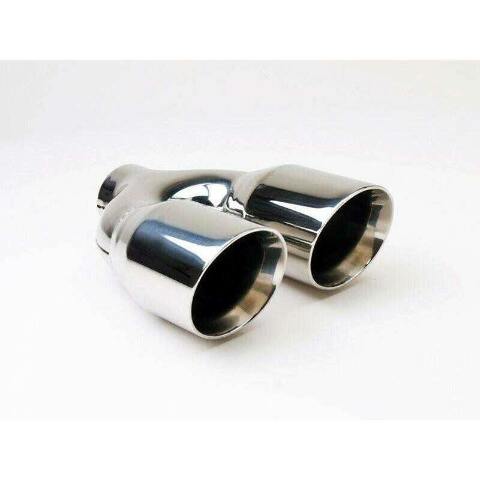 Jones Exhaust performance muffler 4 inch stainless steel steel universal jdt24013bdl-1