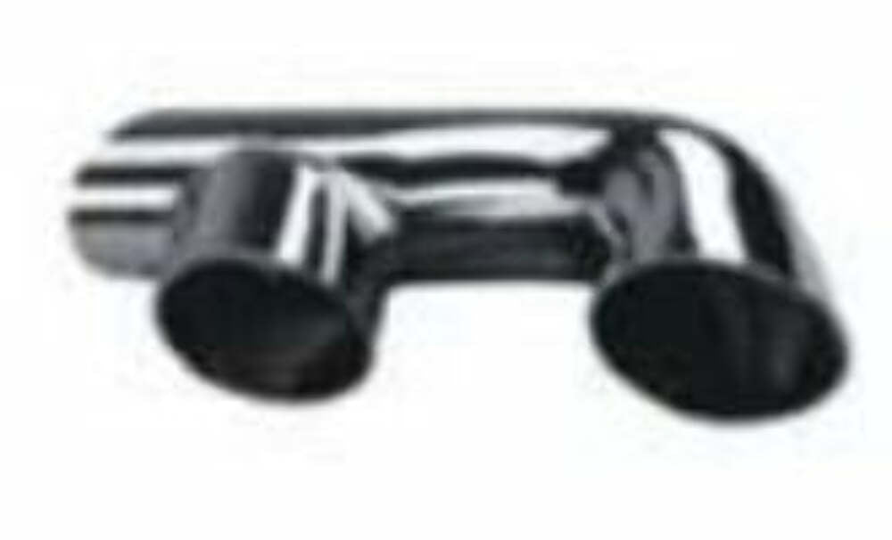 Jones Exhaust JDT200 Chrome Exhaust Tip Dual Turn Down 4.5 Jones Exhaust 2 inch jdt200-chrome-exhaust-tip-dual-turn-down-4-5