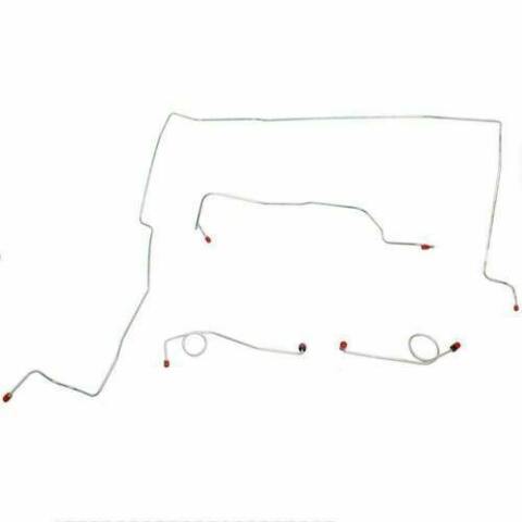 Front Brake Line Kit for 1967-1968 Plymouth Fury disc brakes