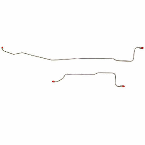 Replacement Line for 66-69 Mopar C-Body 7 1/4 Axle Lines; Stainless stainless steel