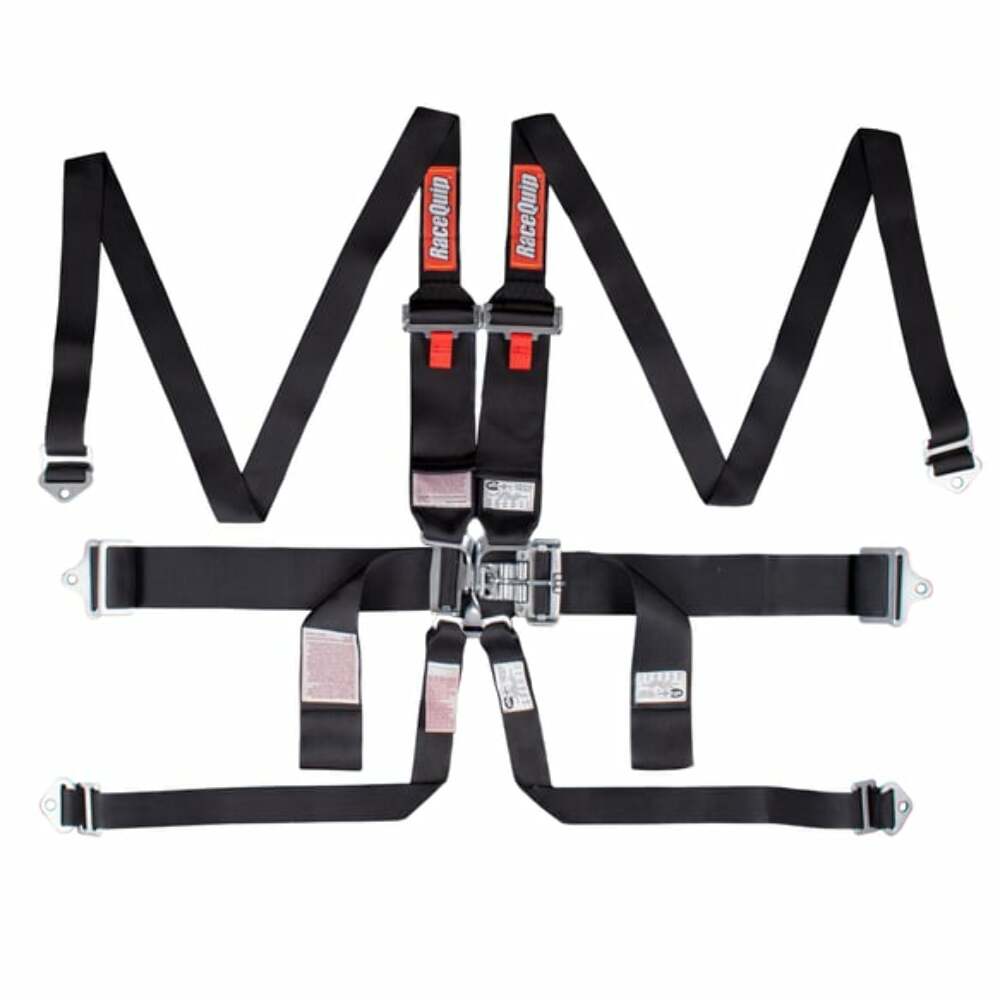 RaceQuip racing harness black 718008RQP