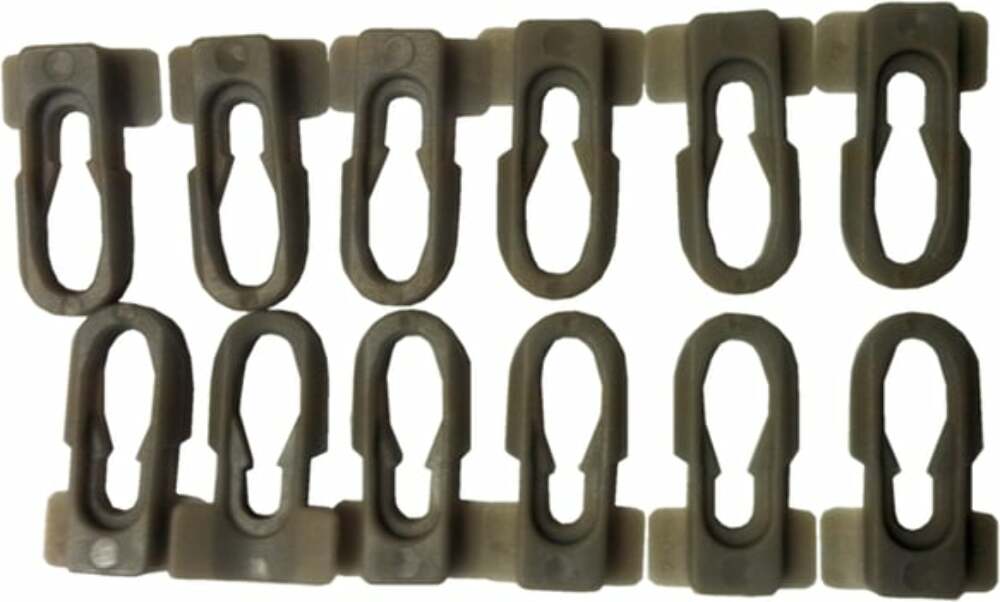 1967-1972 Chevrolet Trucks; Two-Tone Molding Clip Kit-12-Pieces-67