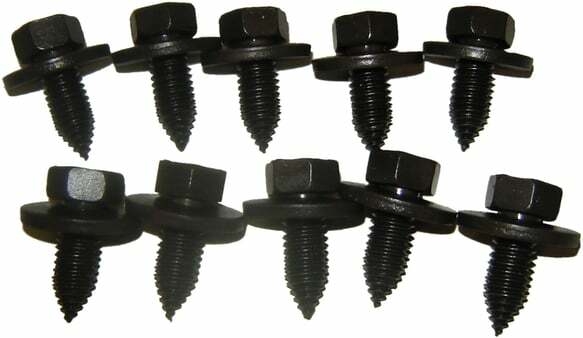 67-80 Trucks Hood Hinge Bolt Kit-10-Pieces-Left/Right L0023-67