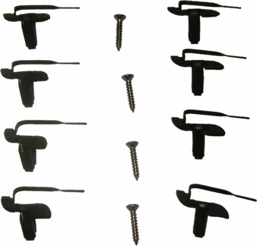 69-72 C/K Series Fleetside Trucks Tail Light Bezel Clip Kit-12pcs L0074-69