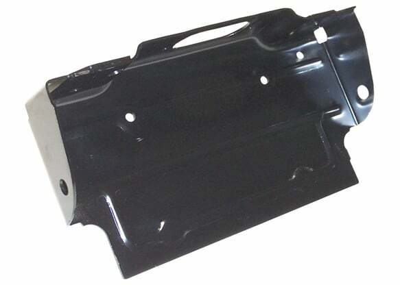 1987 Chevrolet Blazer; License Plate Bracket - Rear - Black LBA6772