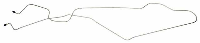 Front To Rear Brake Line fits 1963-1964 Ford Customline LBL601 Shafer's Classic Reproductions