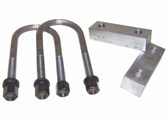1969-1972 Chevrolet Blazer; Lowering Block Kit - 2 Inch Drop LBU63722INCH