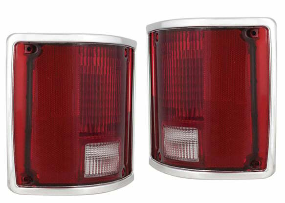 1988-91 Blazer Led Taillamp Assemblies-Fleetside-Deluxe-Pair LED87FD