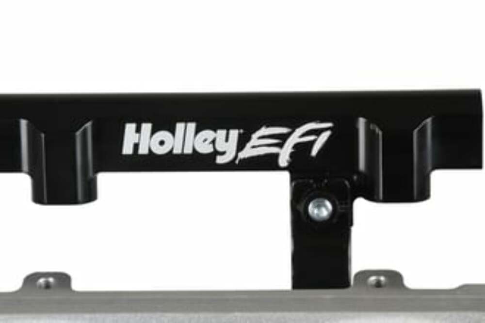 Holley EFI Lo-Ram Manifold Base and Fuel Rails Single Fuel Injector GM LS3/L92 300-670