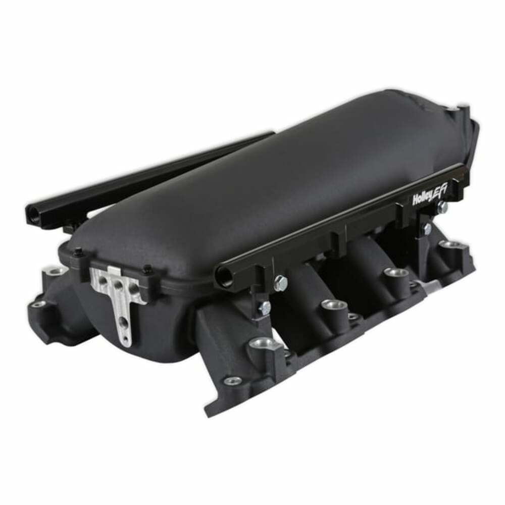 Holley fuel rail black black-300-718bk