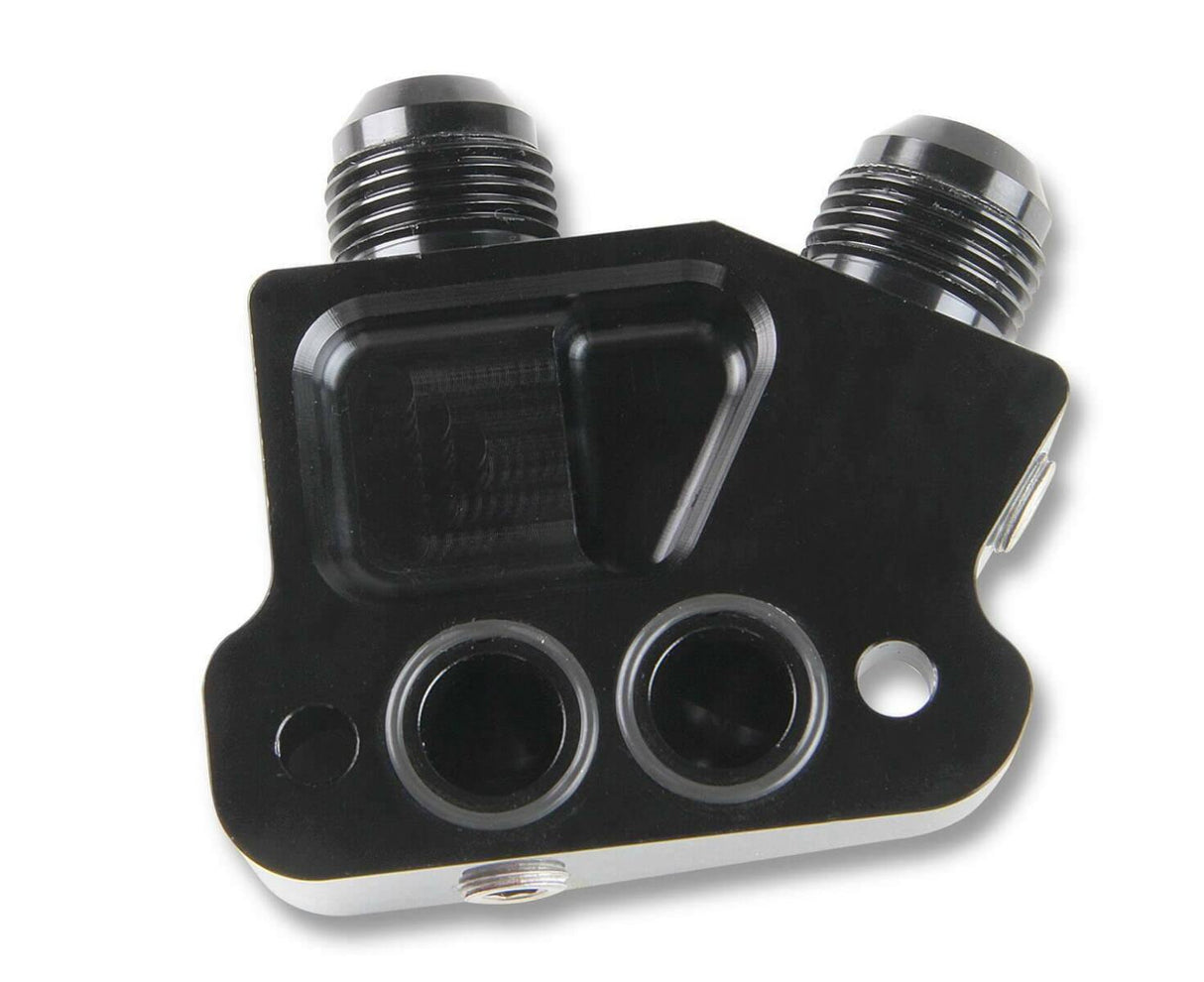 Earls LS Side Mount Oil Cooler Adapter - LS0012ERL