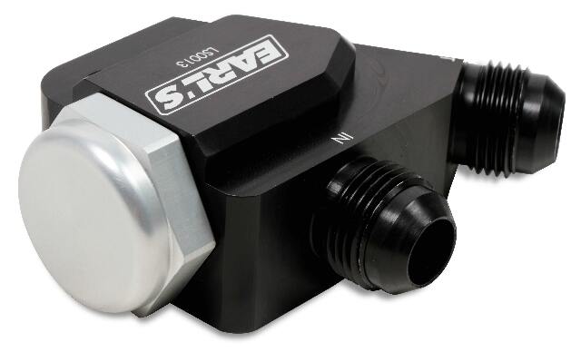 LS Side Mount Oil Cooler Adapter - LS0013ERL AN fitting