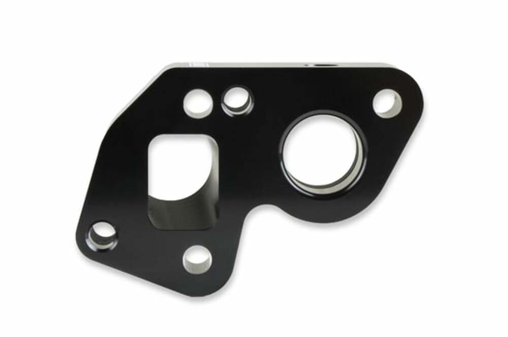 Earls LS0025ERL - Electric Water Pump Block Adapters - Pair - Fits GM LS Engines