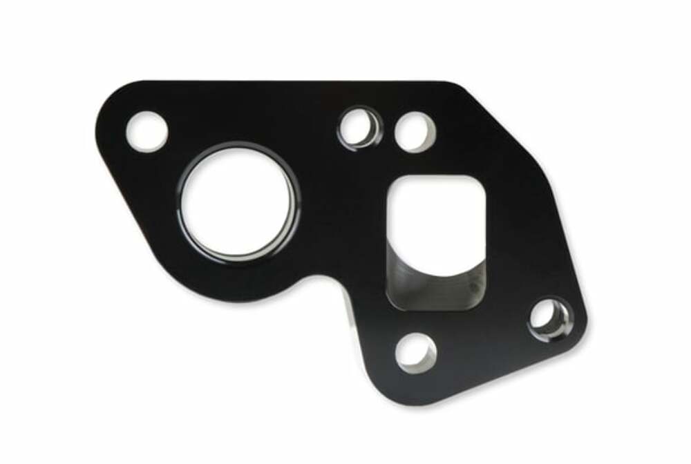 Earls LS0025ERL - Electric Water Pump Block Adapters - Pair - Fits GM LS Engines