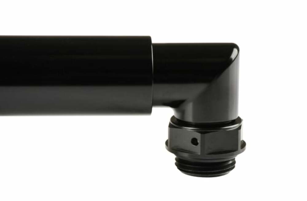 Earls Adjustable Coolant Cross-Over Tube -16AN x (2) - 12AN O-RingPort-LS0037ERL