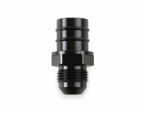 GM LS PCV Fitting -8 AN Male - LS0038ERL AN fitting