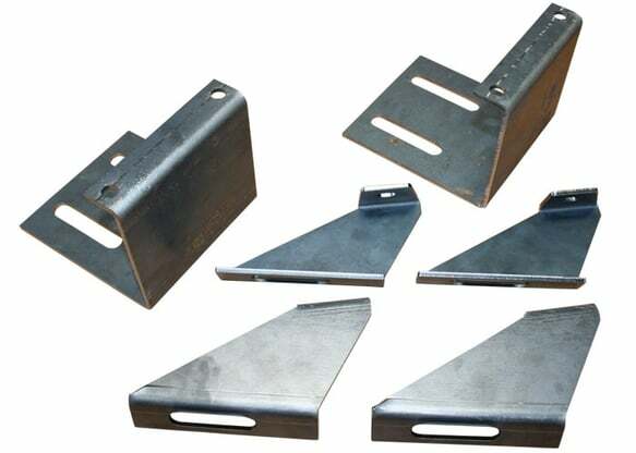1971-1972 Chevrolet Blazer; Lowered Seat Brackets LSB677271-72
