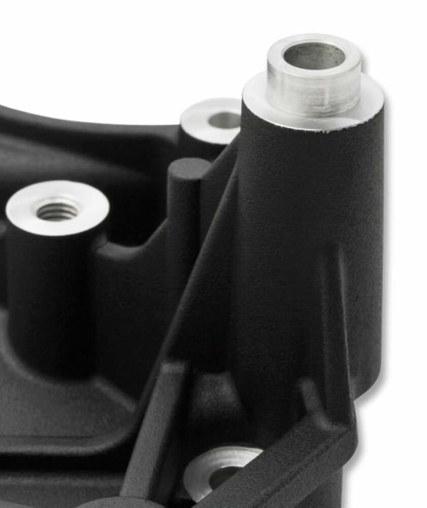 Hooker performance muffler black black-20-132bk