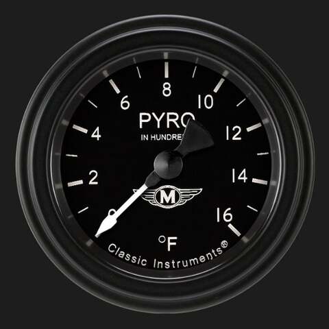 Moal Bomber 2 1/8" Exhaust Gas Temp. Gauge MA198BLF