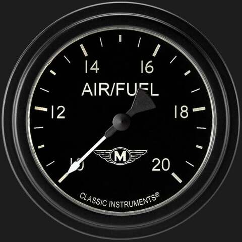 Moal Bomber 2 5/8" Air Fuel Ratio Gauge MA394BLF
