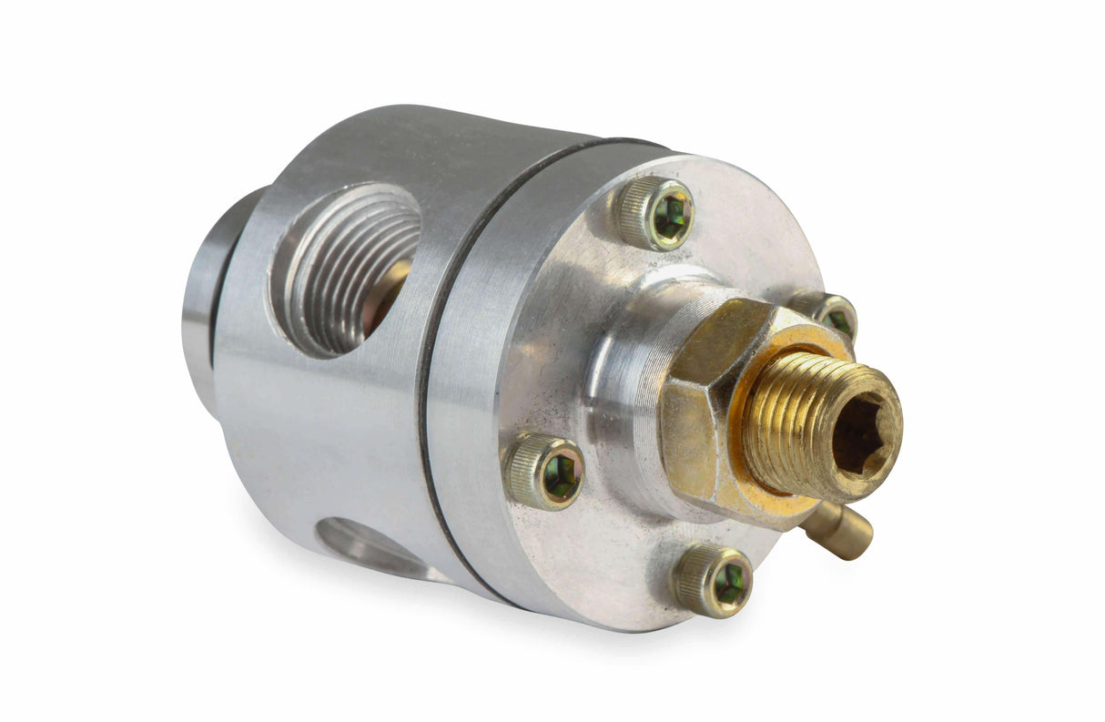 t Mallory 29387 - 3 Port Bypass Regulator - Billet aluminum housing Mallory