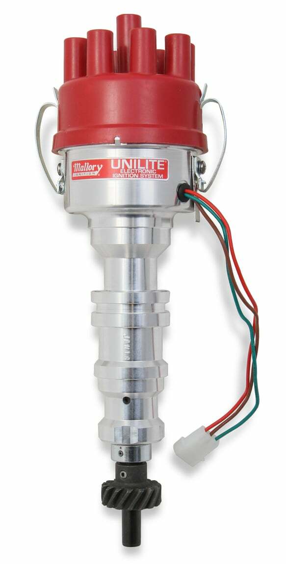 Ignition Distributor t Mallory 3755301 Unilite Distributor fit Ford FE V8's 332 thru 428 Mallory mallory-3755301-unilite-distributor-fit-ford-fe-v8s-332-thru-428