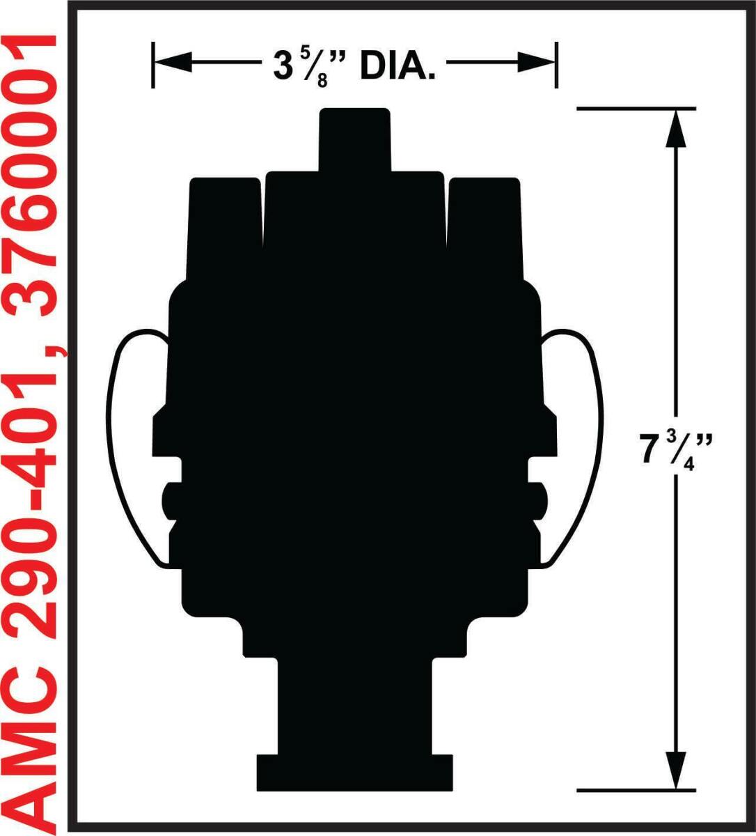 t Mallory Unilite Distributor - AMC 290" 401 engines - 3760001 Mallory