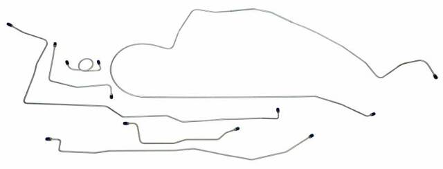 Complete Brake Line Set fits 1964-1965 Ford Mustang MBLK04 Shafer's Classic Reproductions