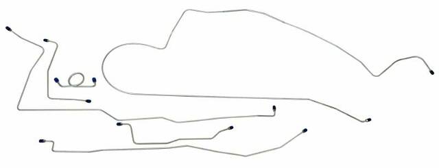 Complete Brake Line Set MBLK07 Shafer's Classic Reproductions