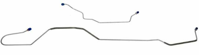 Complete Brake Line Kit Front Power Disc V8 Steel fits 1971 Ford Mustang Complete Brake Line MBLK54 Shafer's Classic Reproductions
