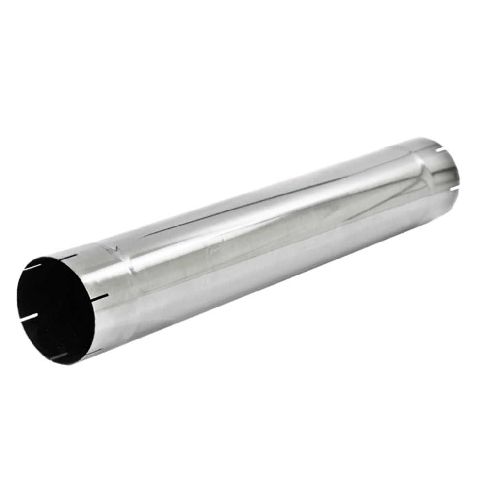 MBRP muffler delete exhaust T409 stainless steel 5 inch inlet/outlet