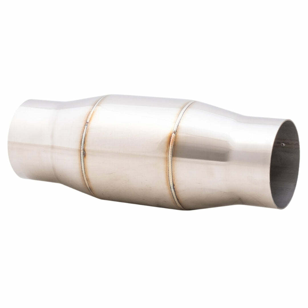 Metallic 3 Inlet Short Body (200 Cell) Catalytic Converter XForce CAT9-300(200)