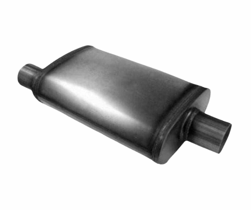 Jones Exhaust performance muffler 4 inch stainless steel aluminized steel steel mf2255