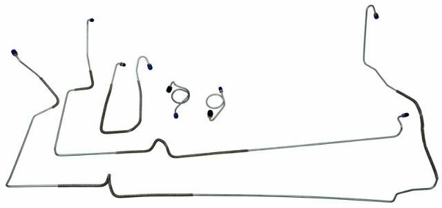 Front Brake Line Set fits 1984-1986 Ford Mustang MFB101 Shafer's Classic Reproductions