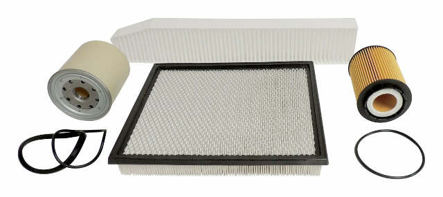 Jeep Paper Black Master Filter Kit - MFK3 steel
