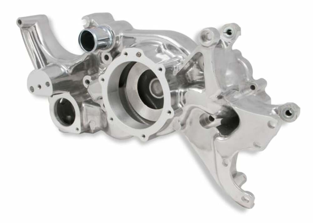 Hooker performance muffler polished aluminum drive-97-166