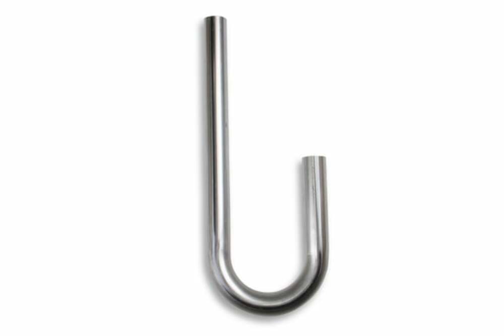 Hooker Super Competition Mild Steel,180 degree bend, Tube Size 1.5" OD, 16 Gauge J-Bend 12331HKR stainless steel