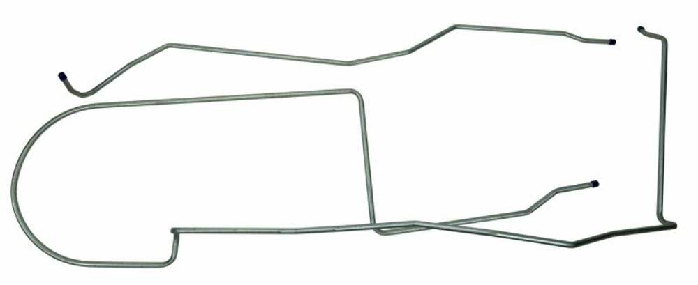 Fits 1969 Ford Mustang Long Gas Lines, Pump To Tank MLG001