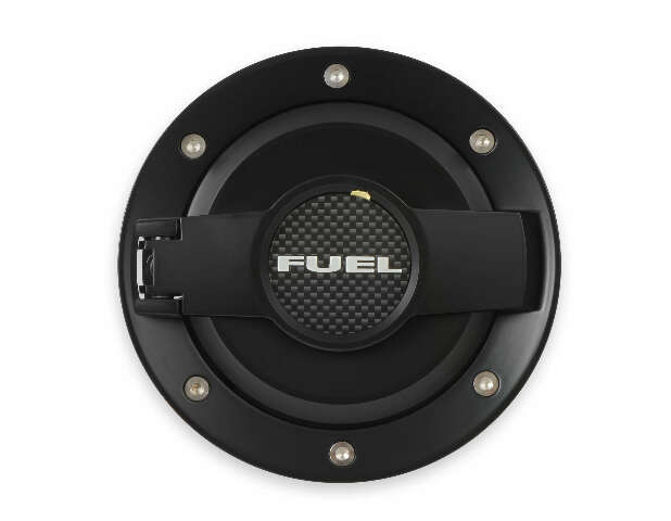 Fuel Door Assembly All Black fits Dodge Challenger 2008-20 Drake MO-210001-BLACK