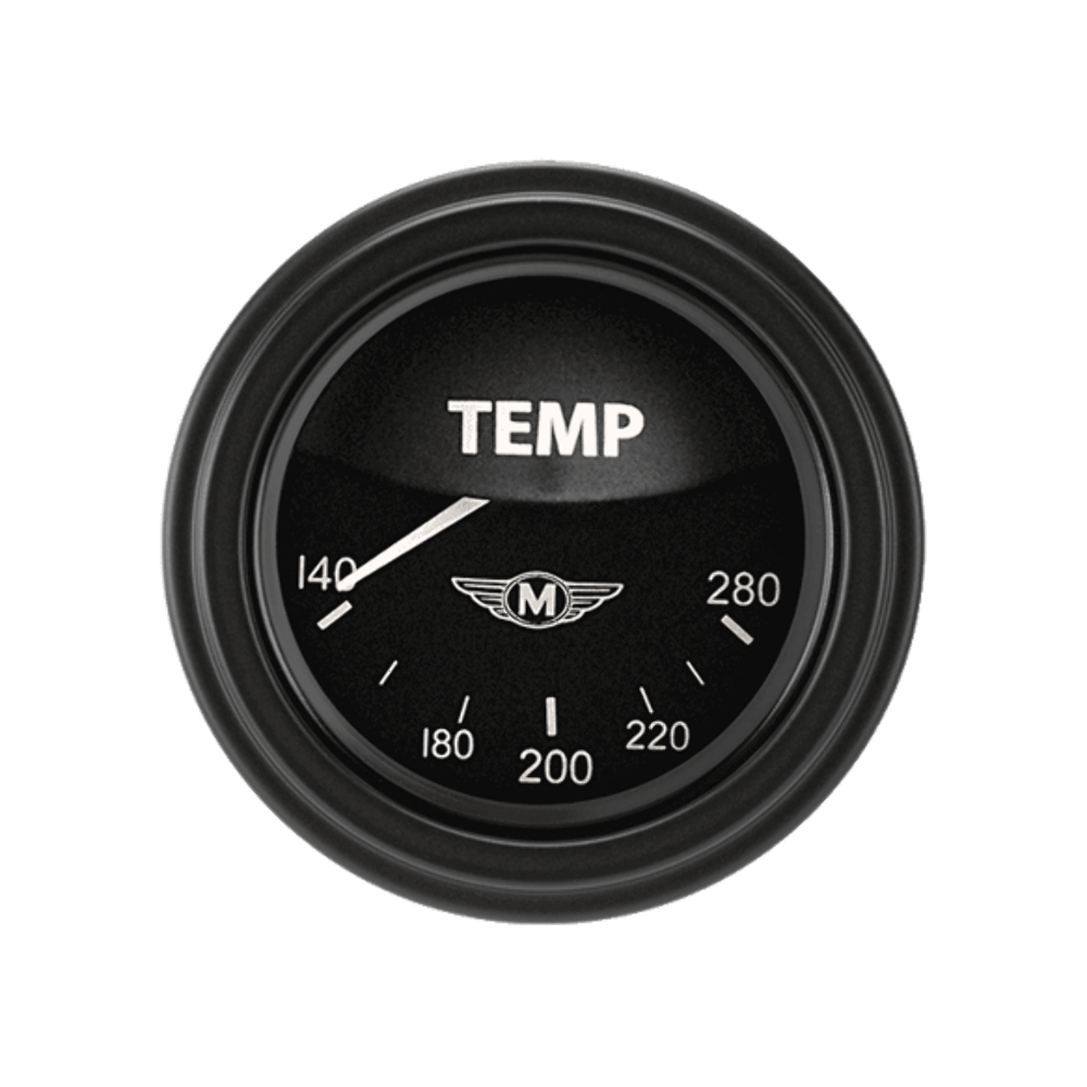 t Moal Bomber 2 1/8" Temp MA26BLF Classic Instruments