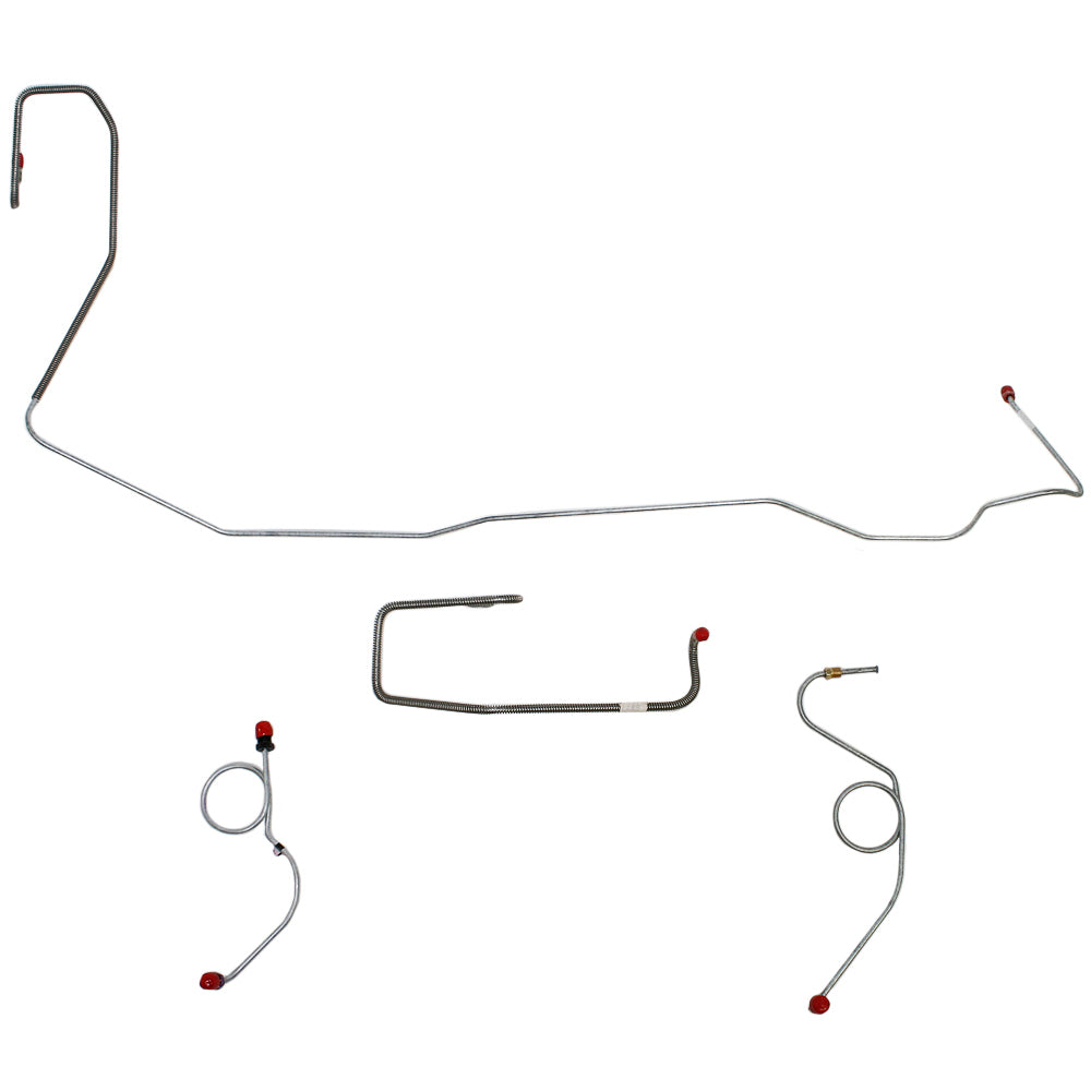 Complete Brake Line Kit for 1970-1971 Plymouth Barracuda stainless steel