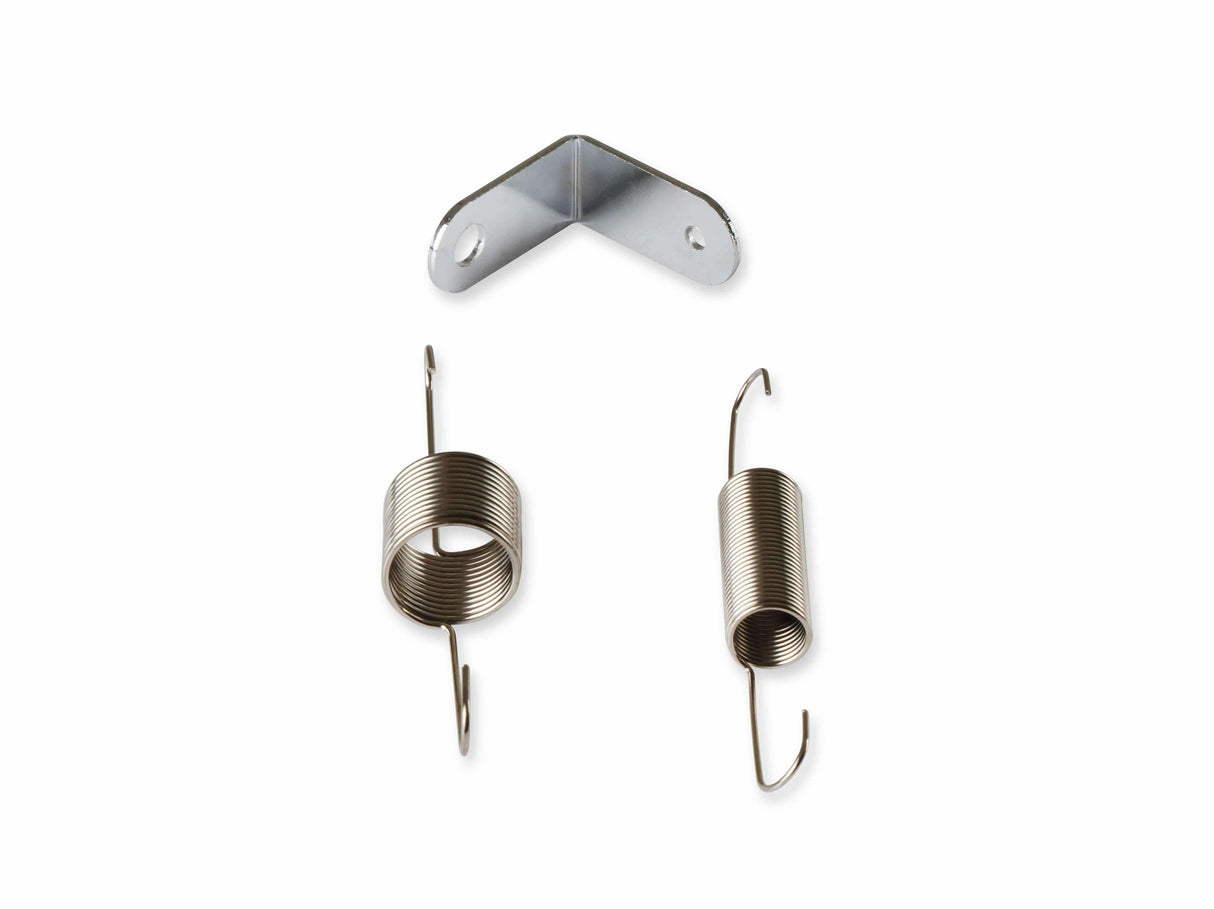 Mr. Gasket 19 universal dual throttle return spring kit chrome stainless steel 2493