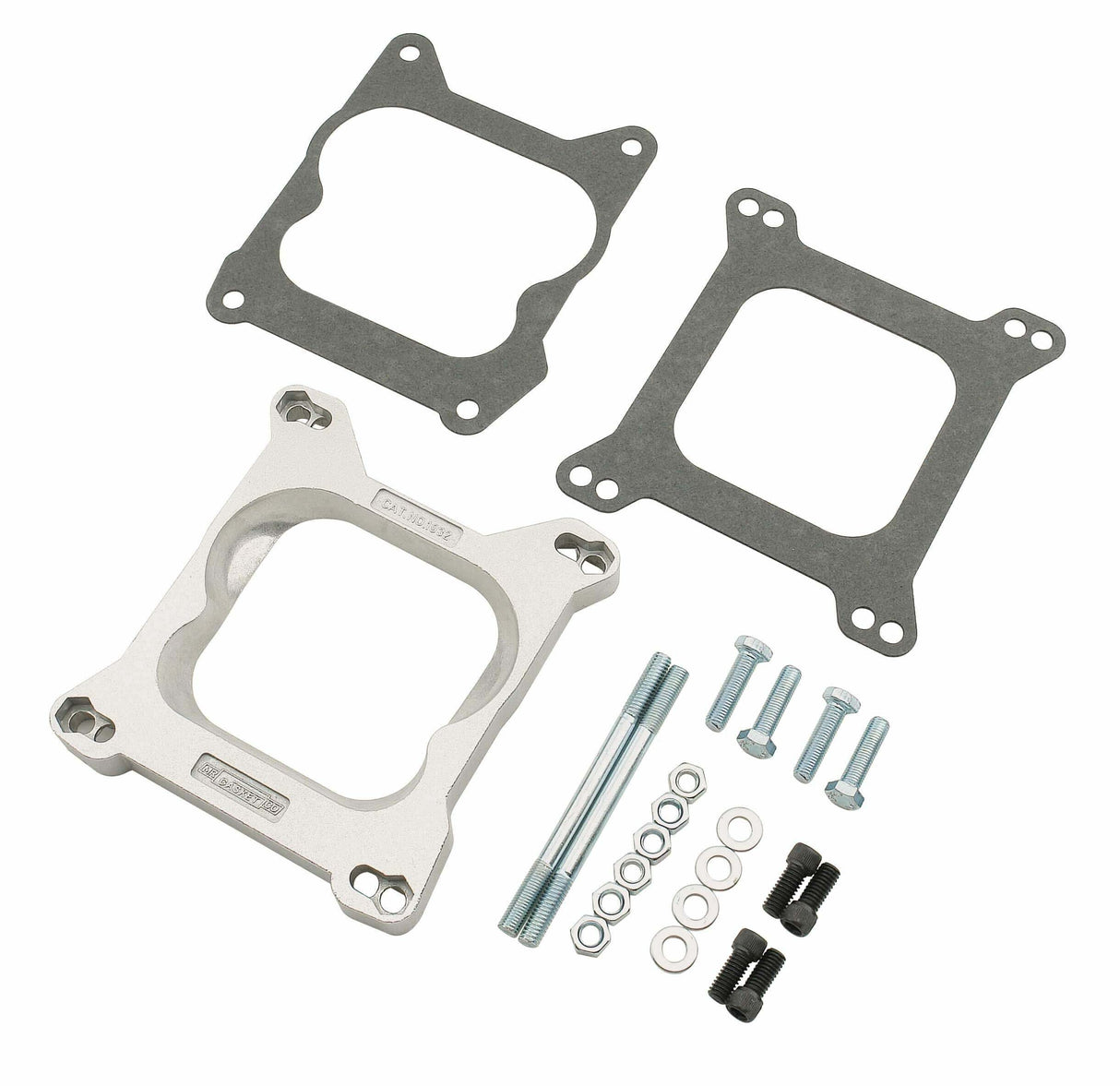 Mr. Gasket carb adapter open center for Holley 4150 carburetors aluminum 1932