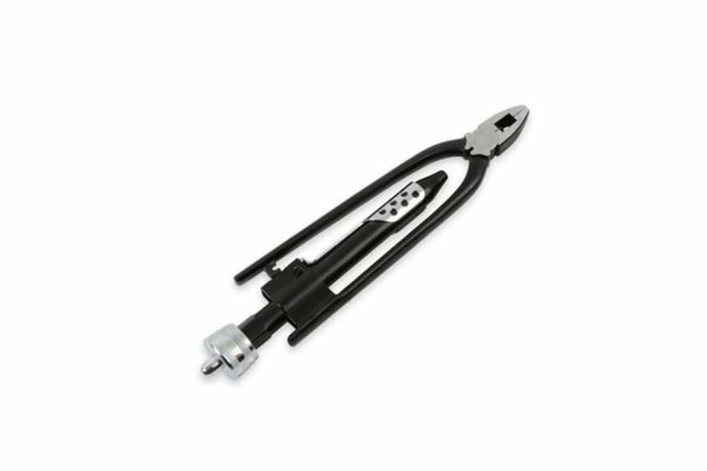 Mr. Gasket 3 in 1 safety wire pliers chrome black stainless steel 8023G