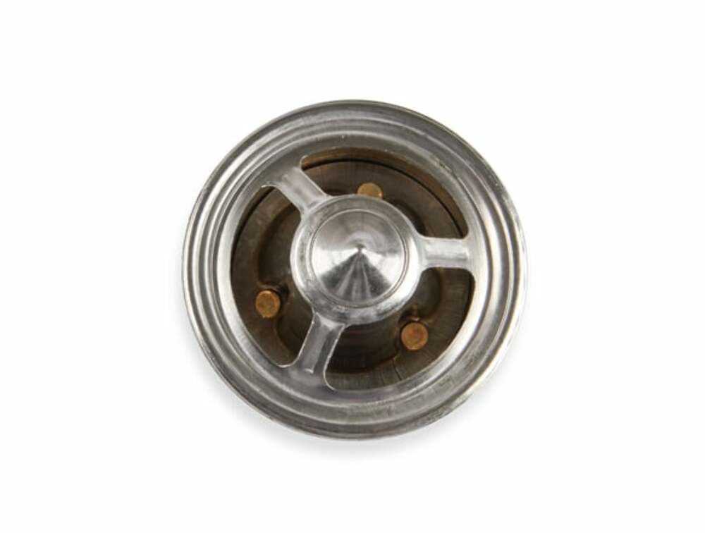 Mr. Gasket high performance / high flow thermostat 180 degrees Ford Chevy copper 4364