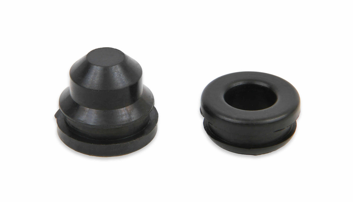 Mr. Gasket valve cover grommet and plug kit black rubber 6376