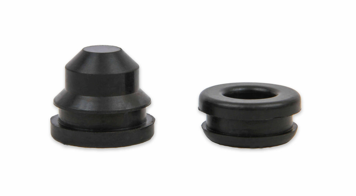 Mr. Gasket valve cover grommet and plug kit black rubber 6376