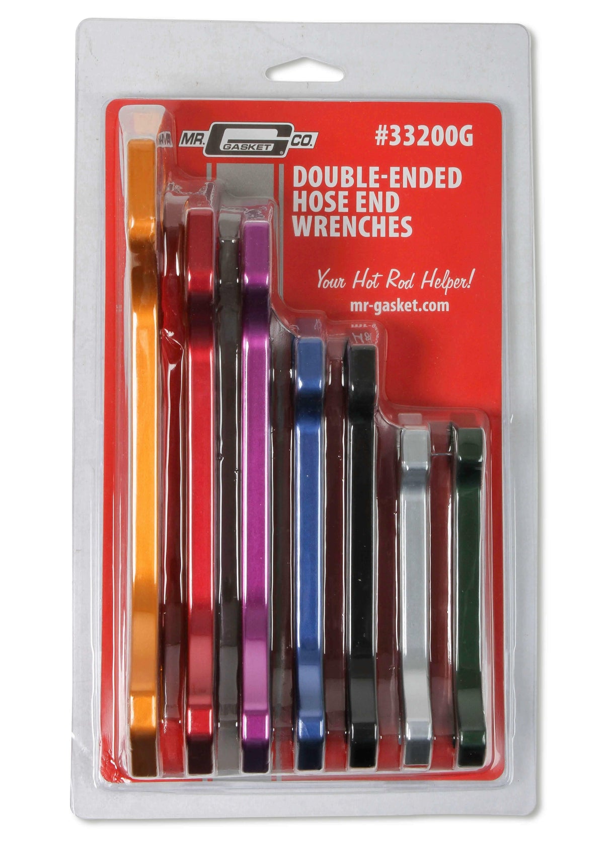 Mr. Gasket 7 piece AN wrench set aluminum 33200G
